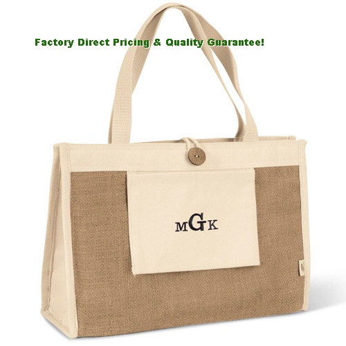 Quality Promotional Jute Bags Supplies, Factory Direct Jute Tote