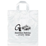 China Custom Soft Loop Handle Plastic Bags