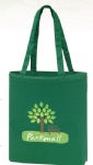 China Custom Green Promotional Color Canvas Tote
