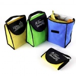 Factory Direct Non-woven Insulated Lunch Bag With Velcro Closure