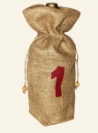 China Custom Jute Wine Pouch